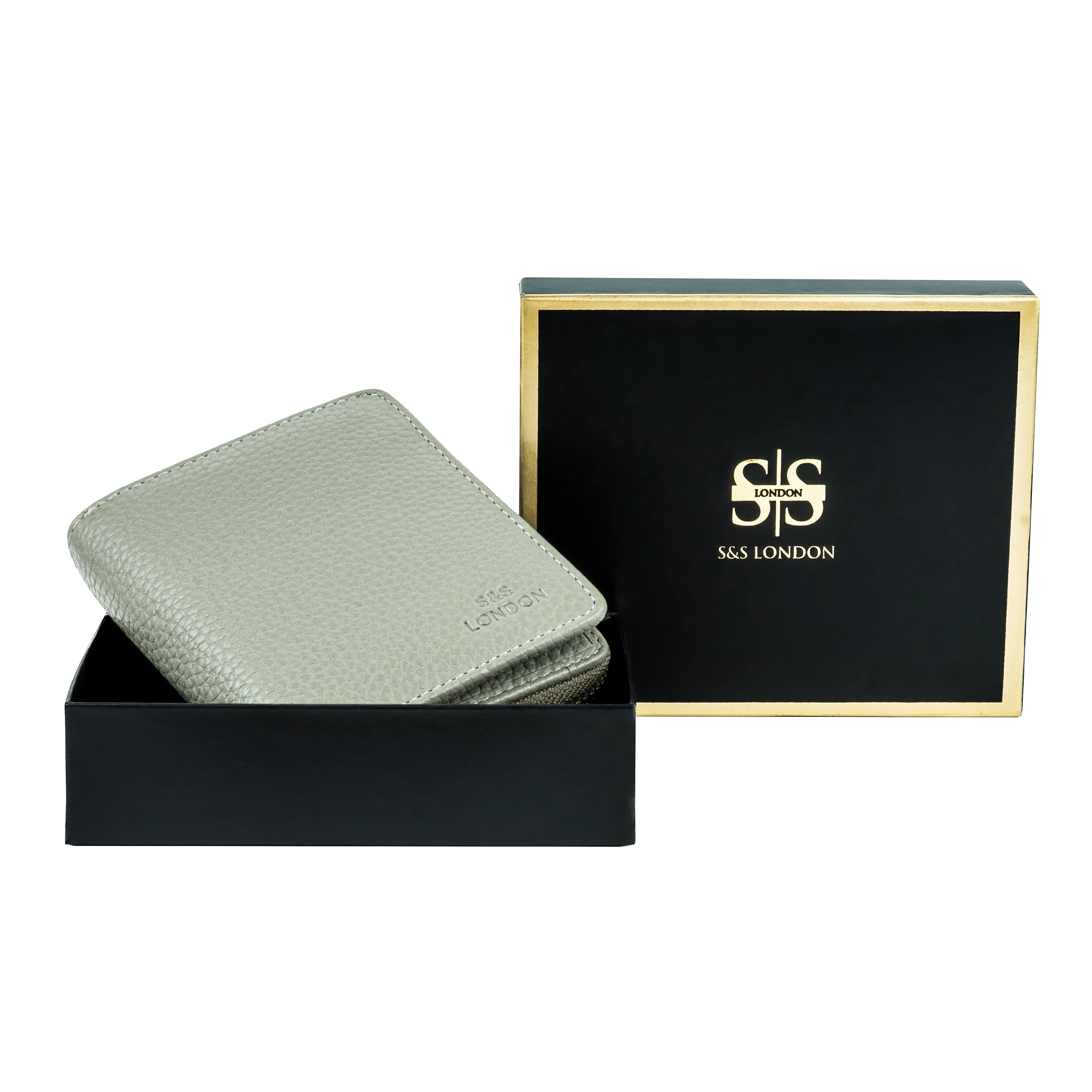 Riley Unisex Wallets - Grey - Image 6
