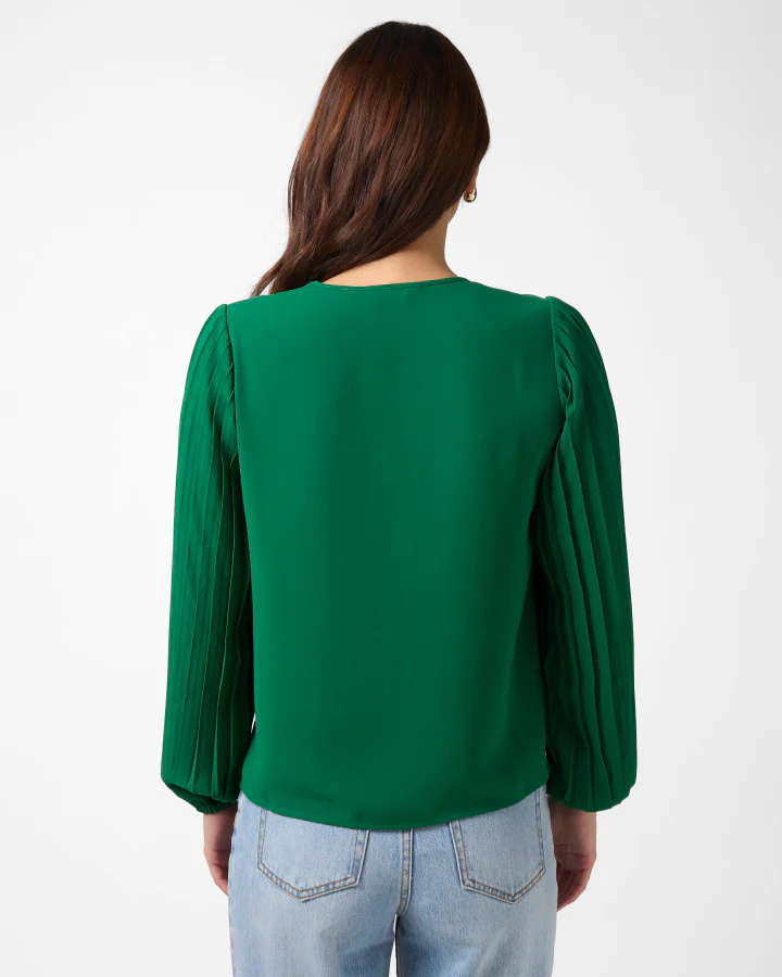 Sabine Blouse - Parakeet Green - Image 3