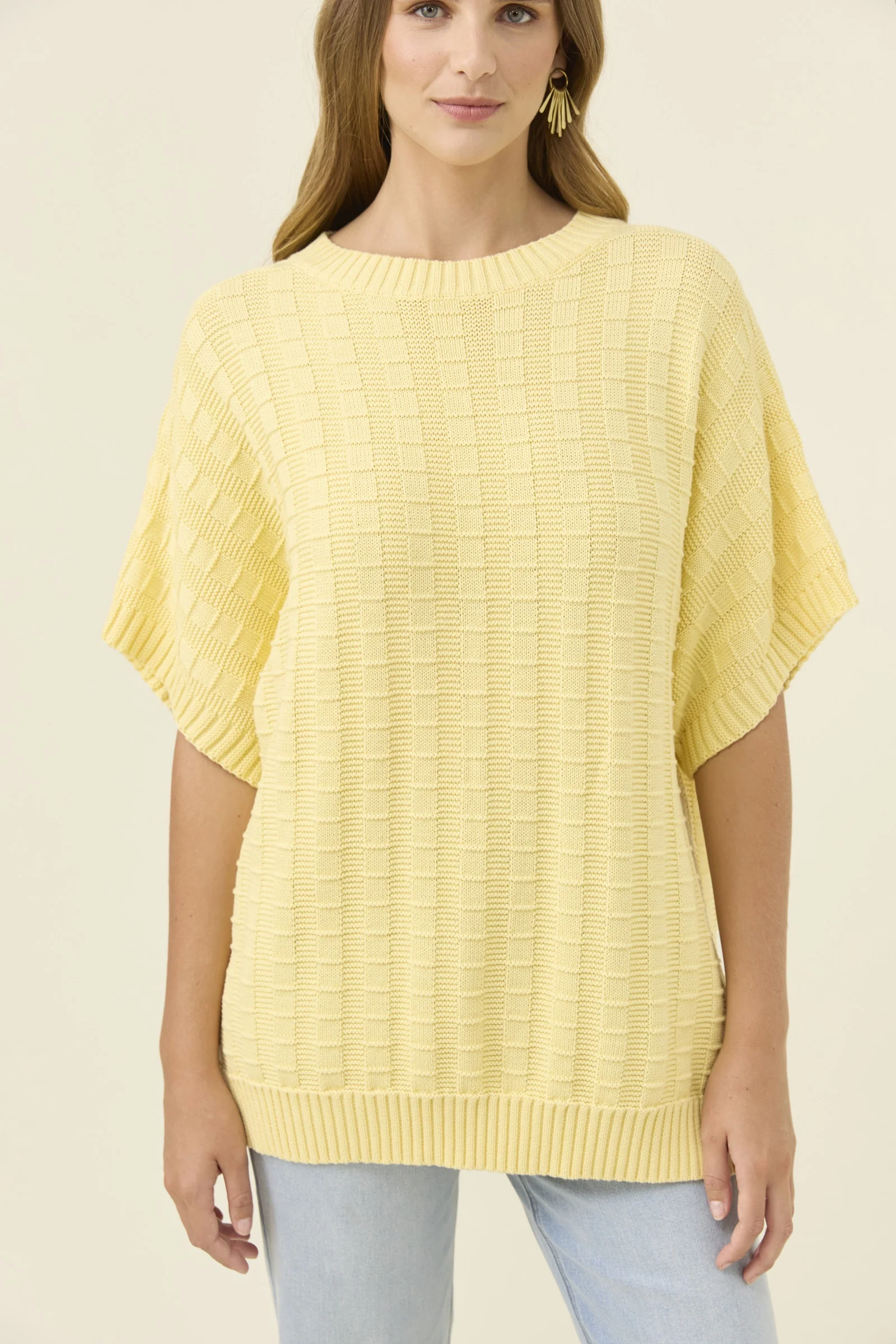 Sadie Knit Top - Butter