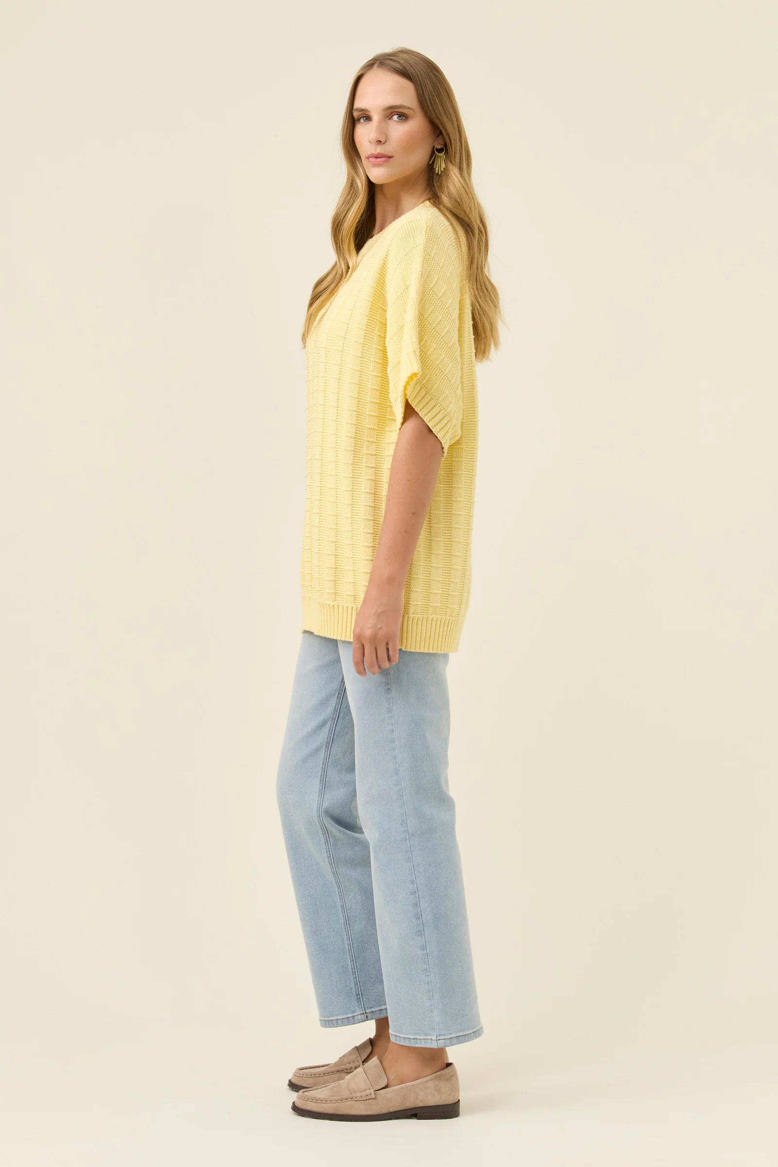 Sadie Knit Top - Butter - Image 5