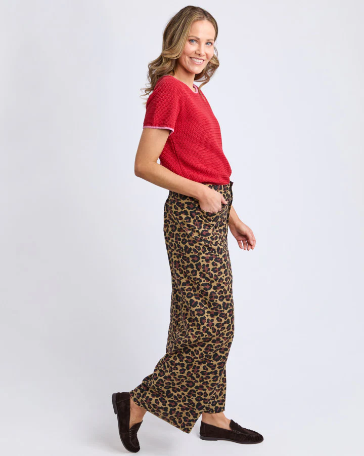 Saskia Pant - Animal Print - Image 6