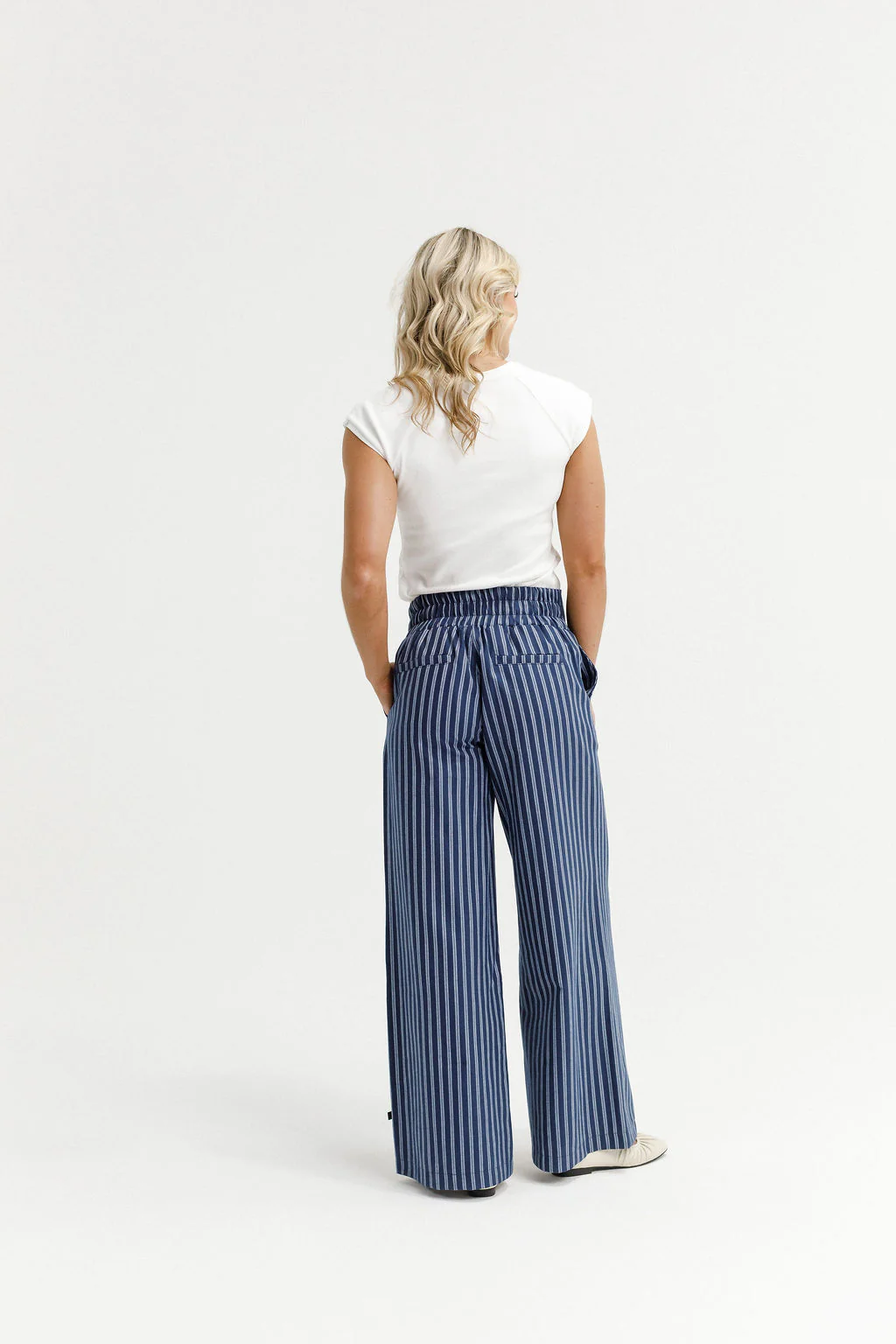 Sawyer Pants - Navy Stripes - Image 6