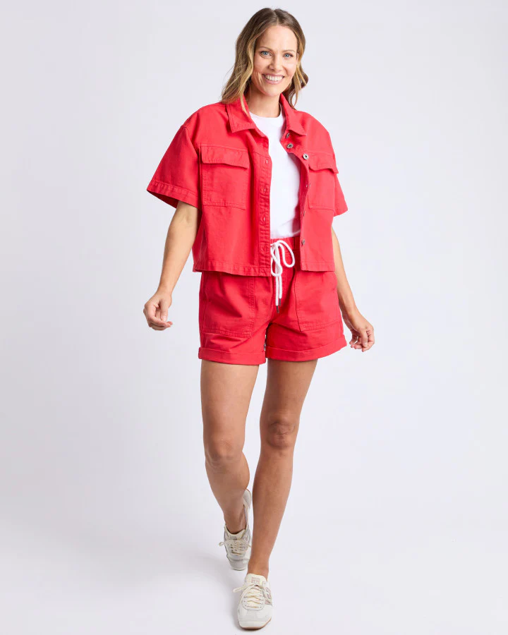Scottie Short Sleeve Shirt - Poppy - Image 2