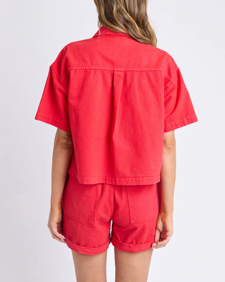 Scottie Short Sleeve Shirt - Poppy - Image 3