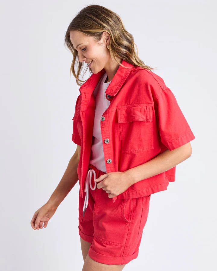 Scottie Short Sleeve Shirt - Poppy - Image 4