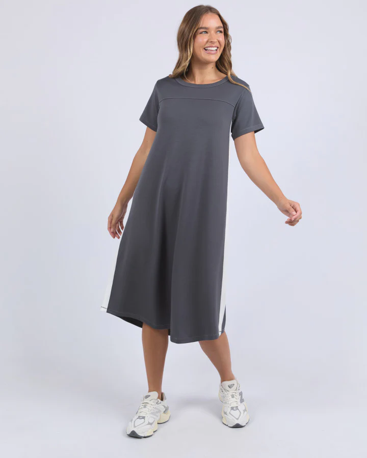 Seattle Dress - Charcoal - Image 2