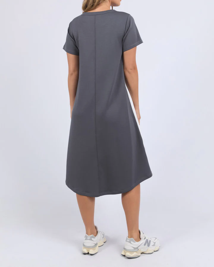 Seattle Dress - Charcoal - Image 3