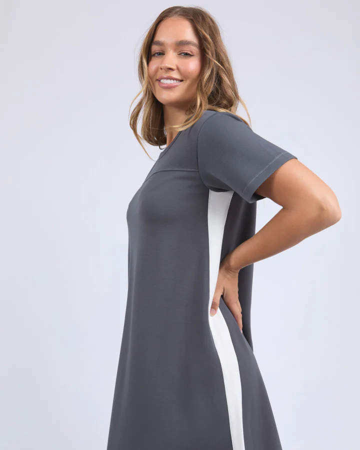Seattle Dress - Charcoal - Image 4