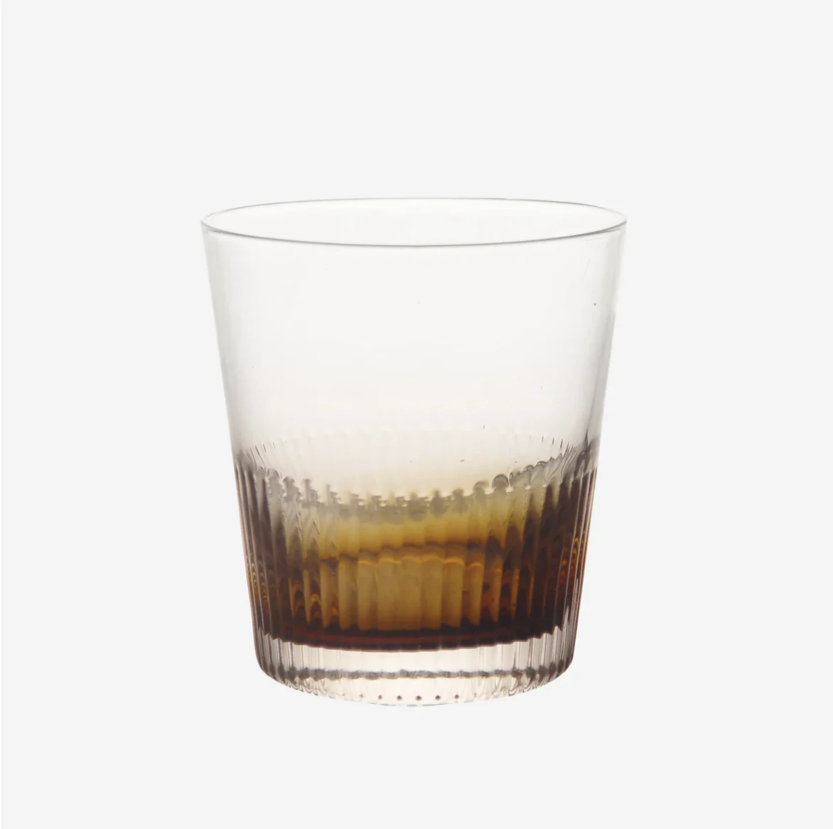 Ambretta Ridged Whiskey Glass