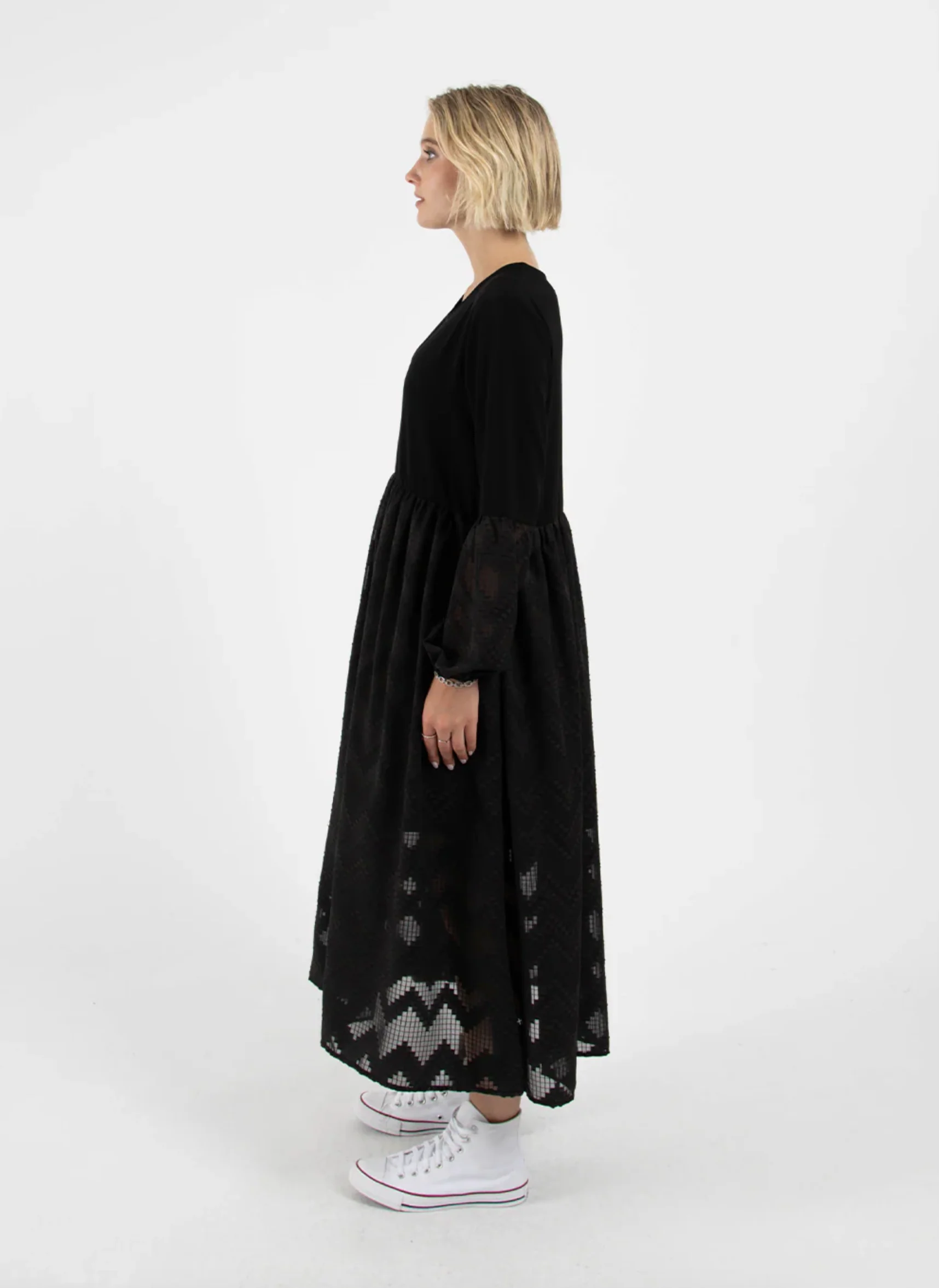 Sheer Tier Dress - Image 3