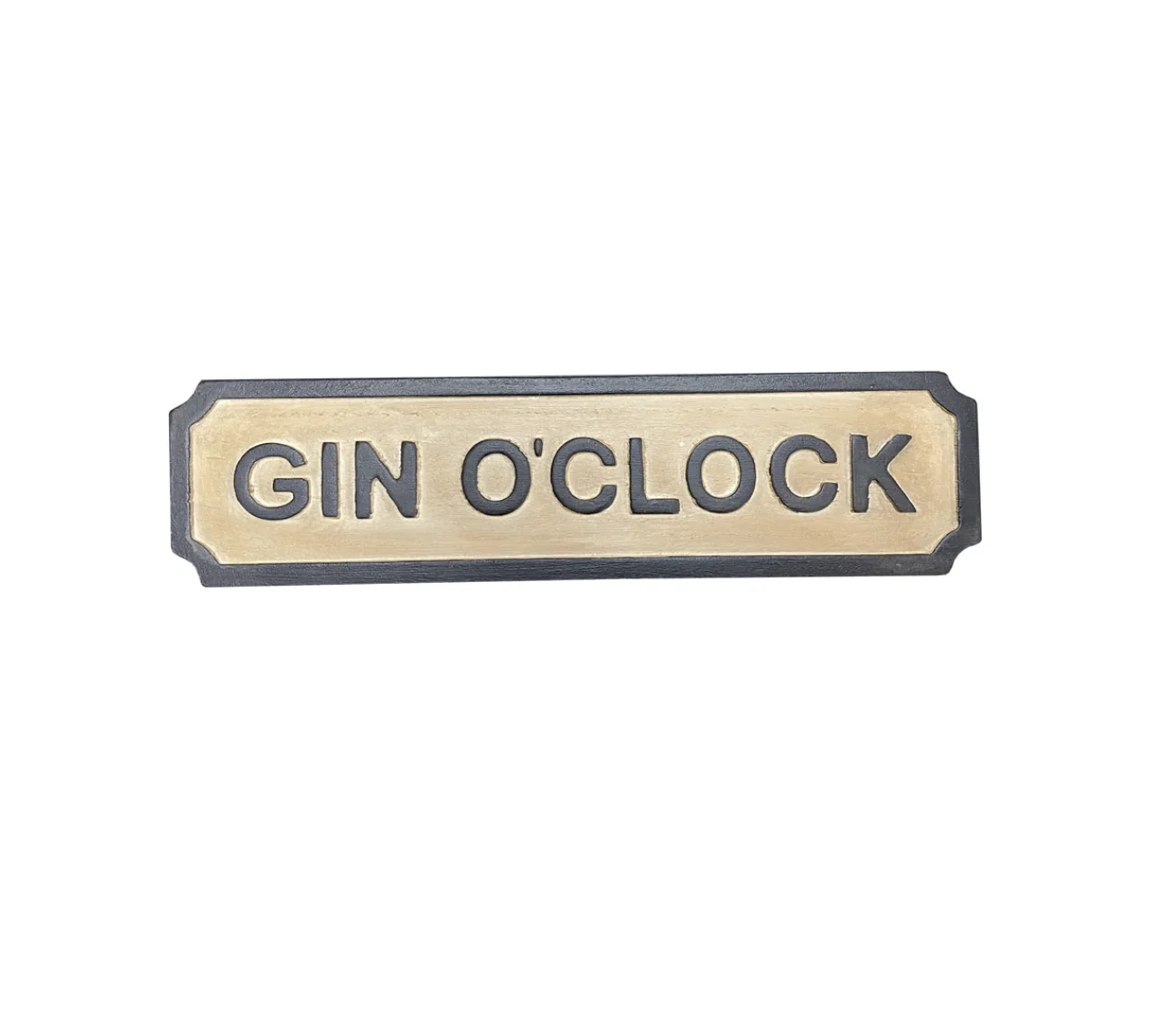 Small Gin O'clock Sign