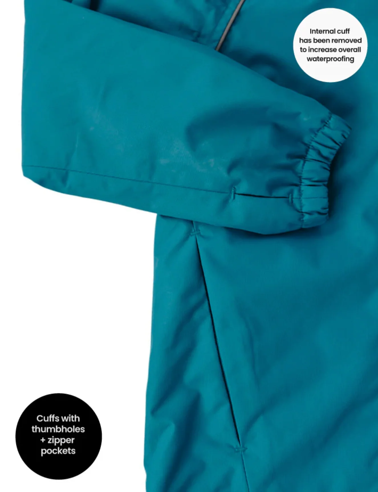 SplashMagic Storm Jacket - Deep Teal/Dino Skate Crew - Image 2