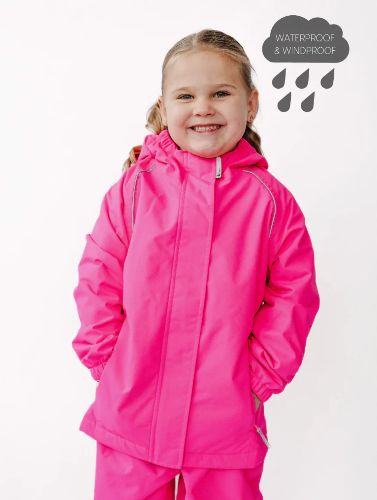 SplashMagic Storm Jacket - Neon Pink/Leopard Love - Image 2