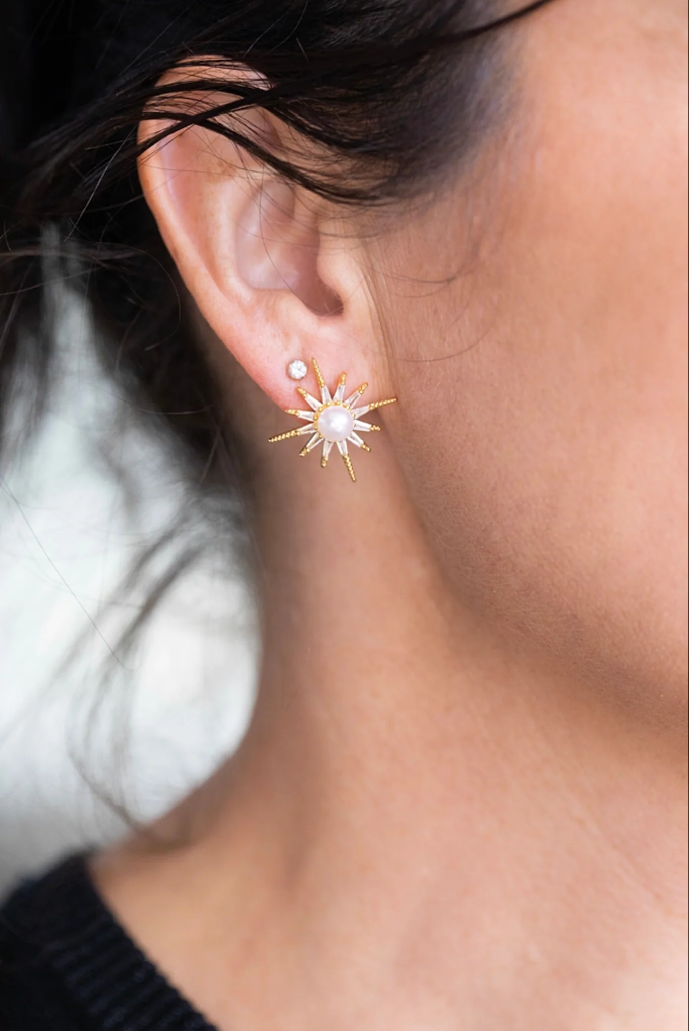 Stellar Star Earring - Gold - Image 2