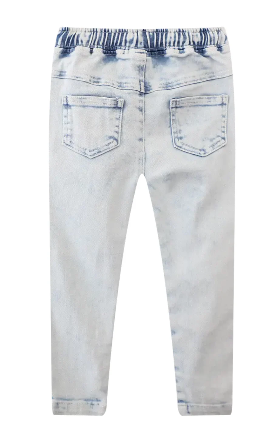 Straight Leg Jean Denim - Blue - Image 2