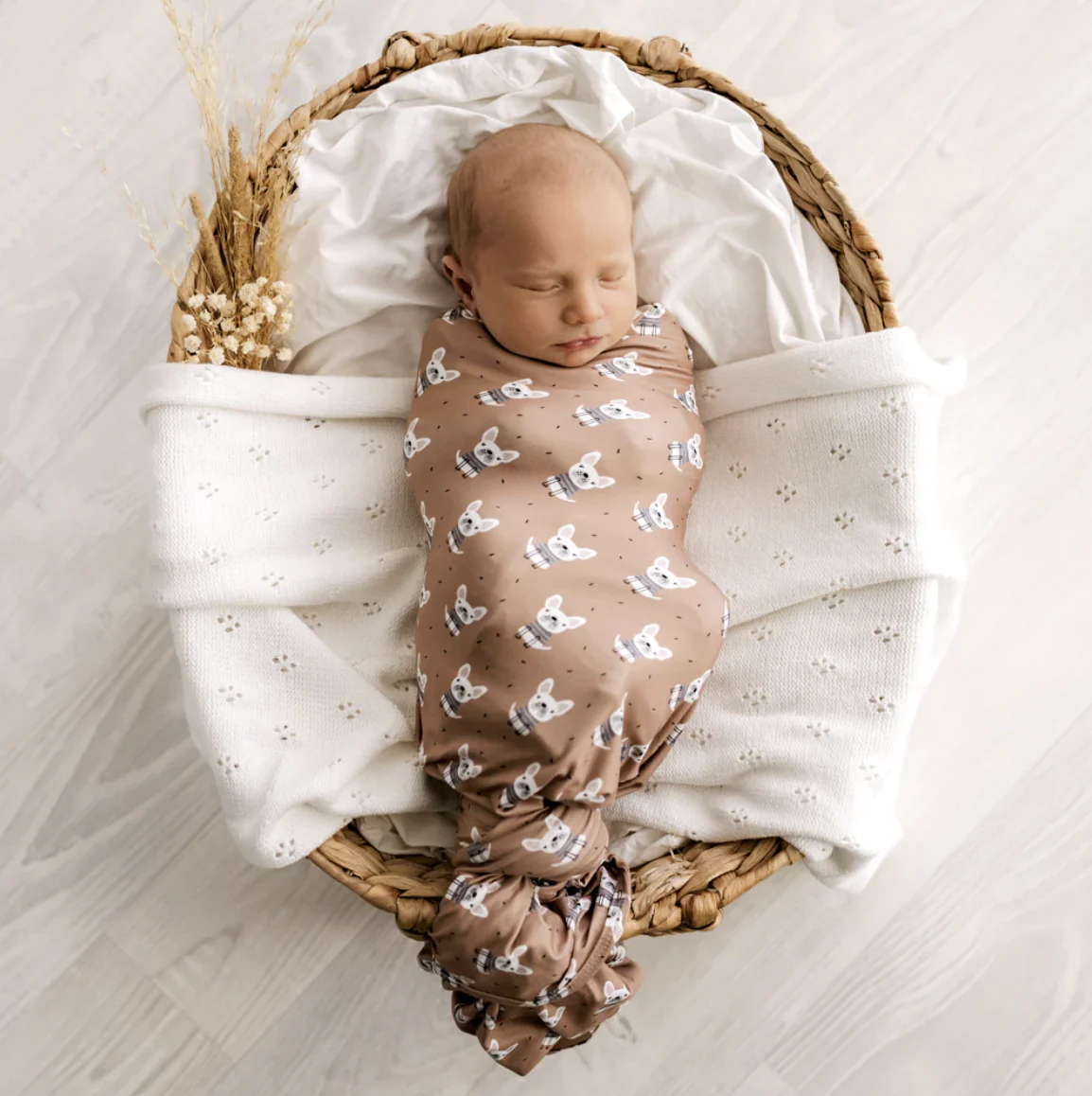 Stretchy Swaddle - Little Frenchie