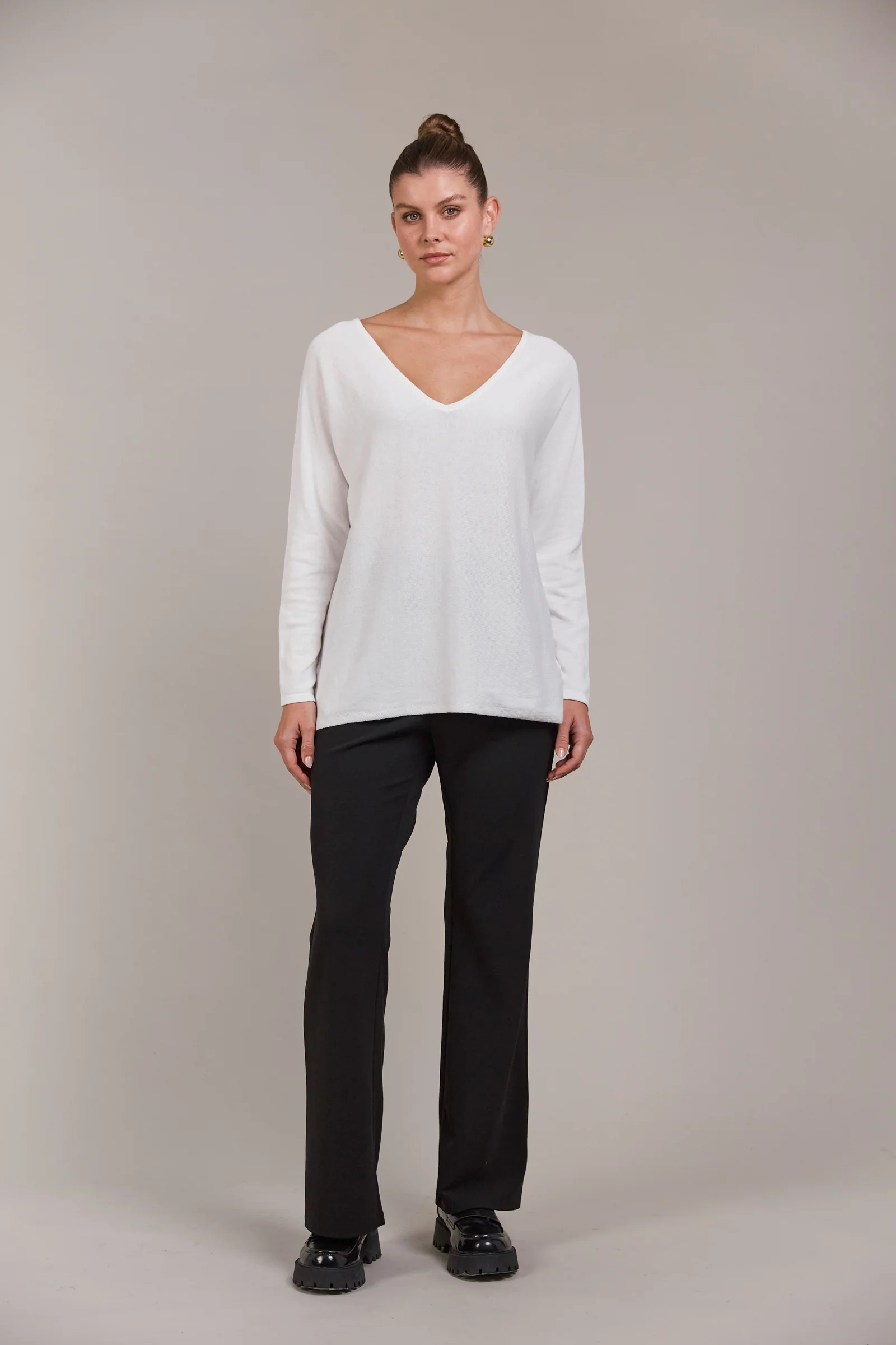 Studio Ponte Pant - Black - Image 5