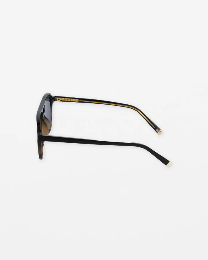 Sunglasses - Lulu Dark Tortoiseshell - Image 2