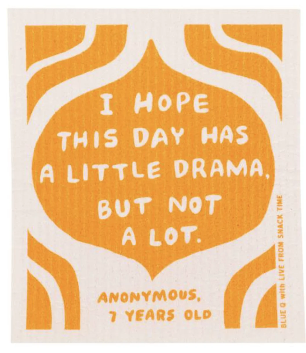 Swedish Dish Cloth - A Little Drama