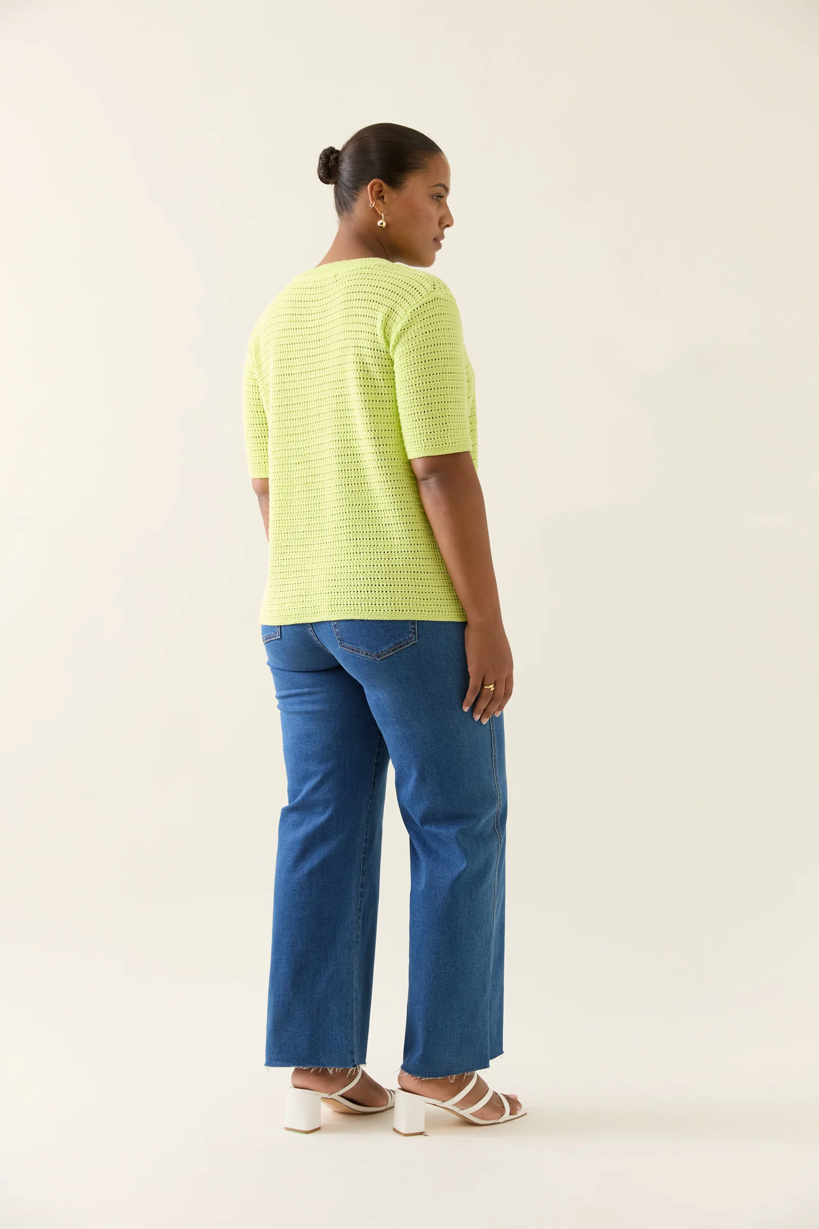 Sylvie Knit Tshirt - Pomelo - Image 5