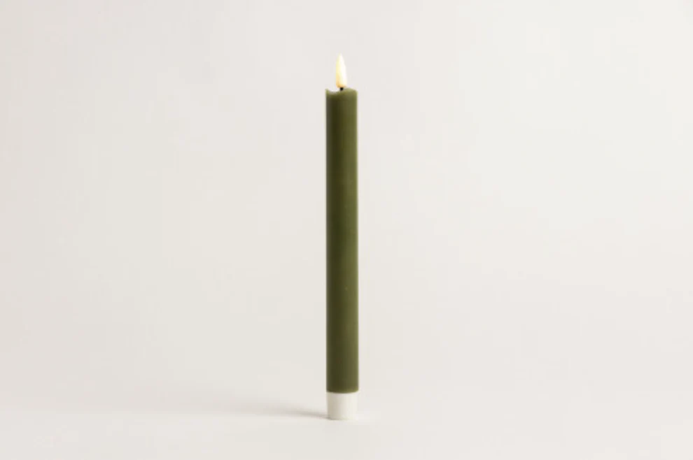 Table LED Candle 2 Pack - Green