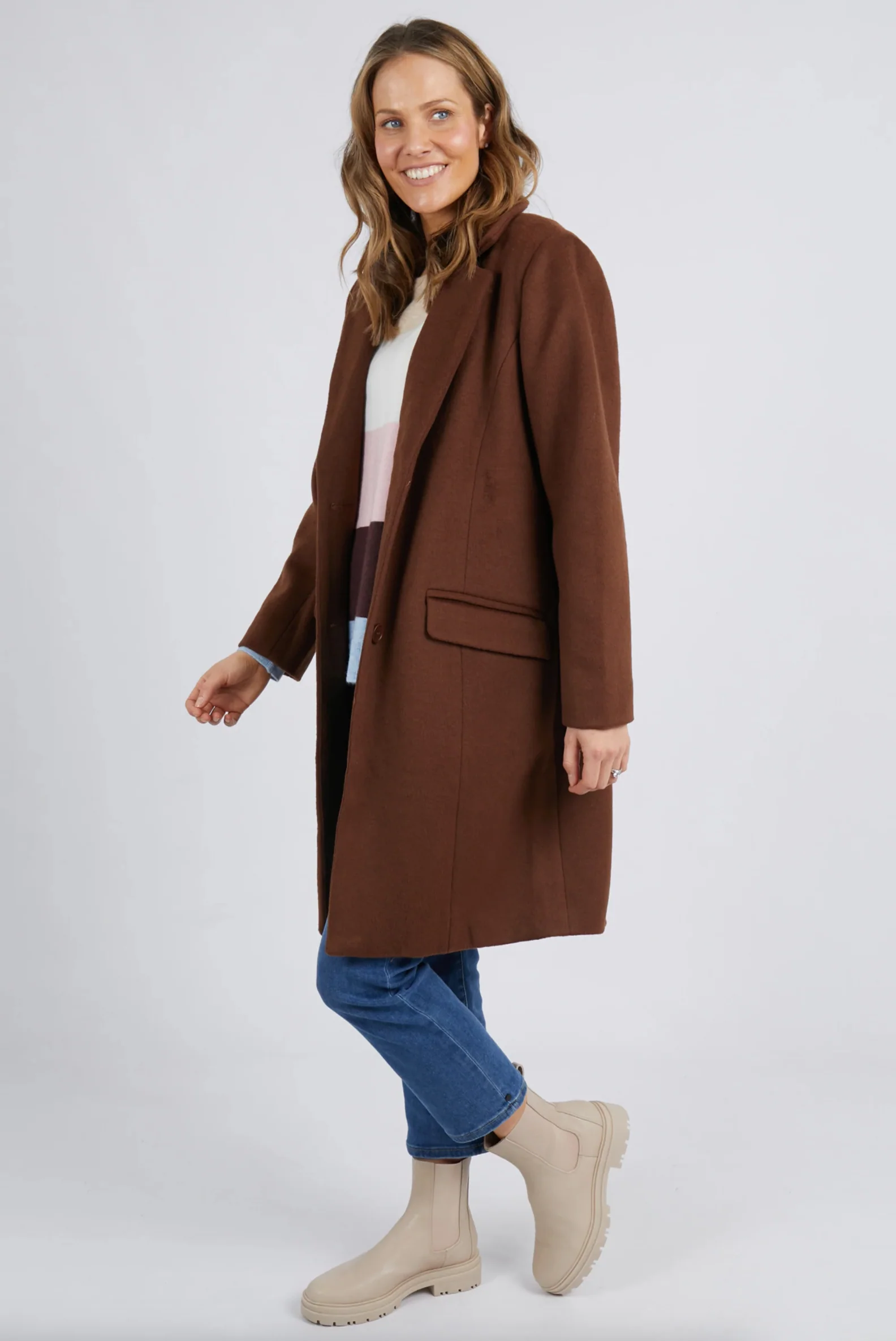 Tamsin Coat - Chocolate - Image 3