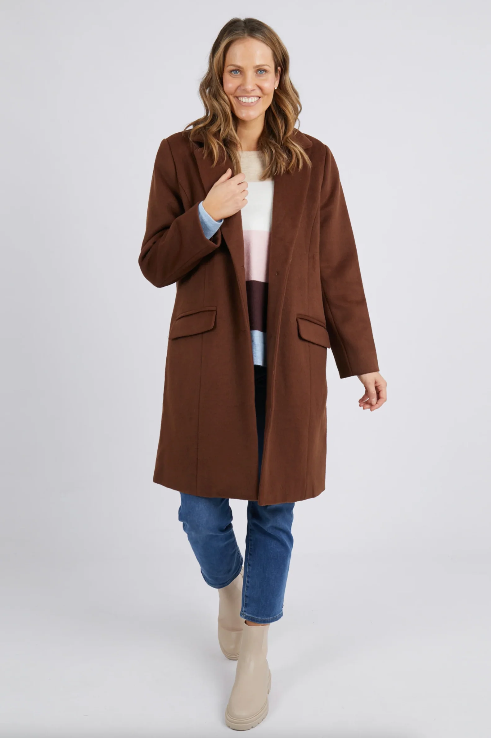 Tamsin Coat - Chocolate - Image 4