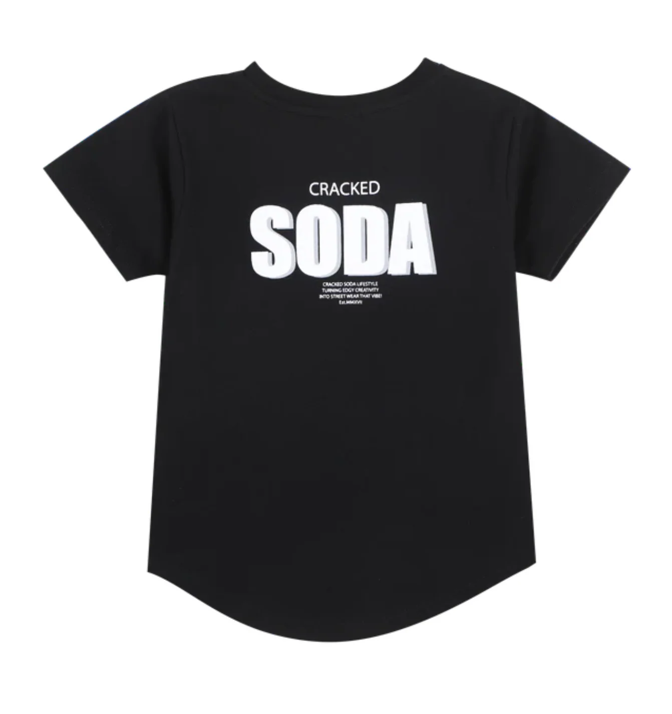 Tate Essential Tee - Black - Image 3
