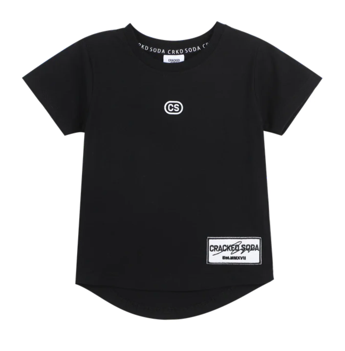 Tate Essential Tee - Black - Image 4