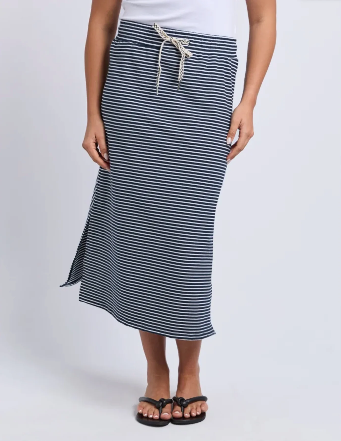 Travel Skirt - Navy/White Stripe - Image 4