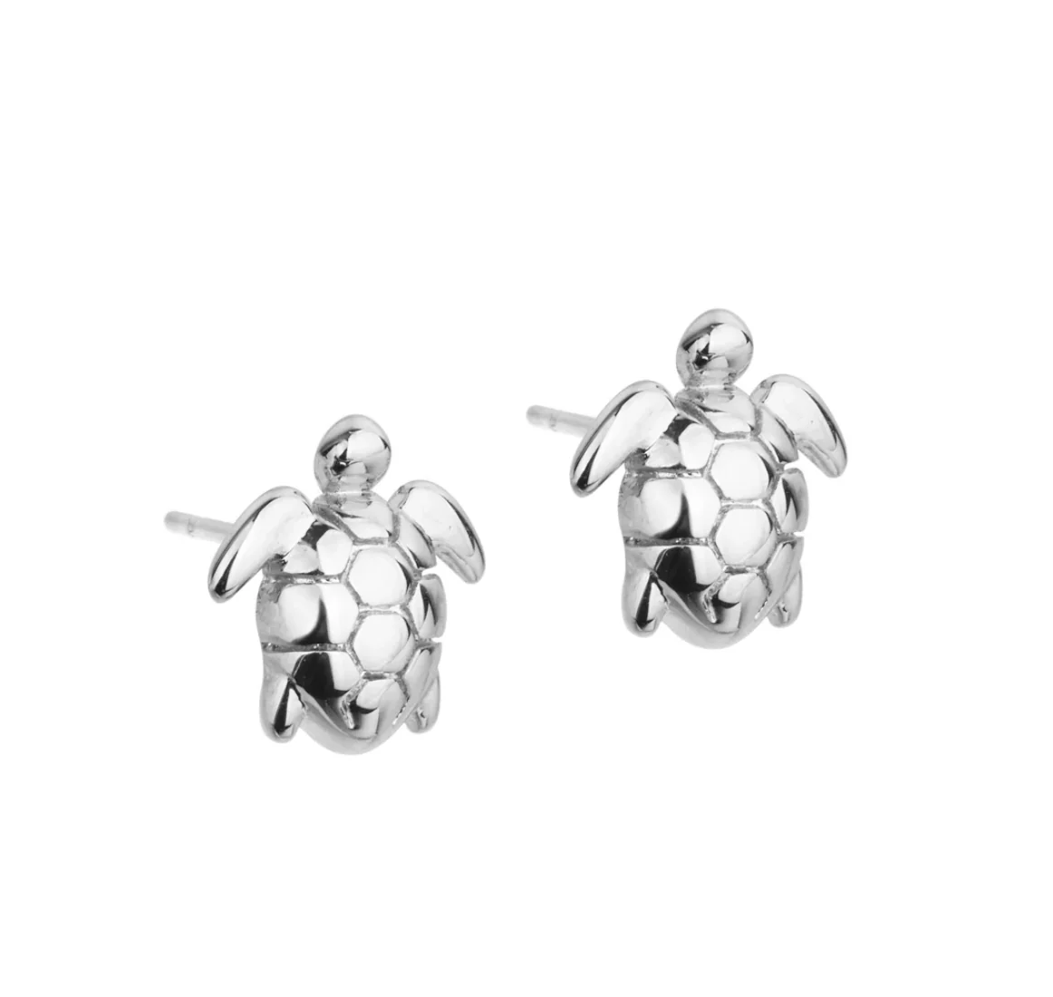 Turtles Studs - Silver