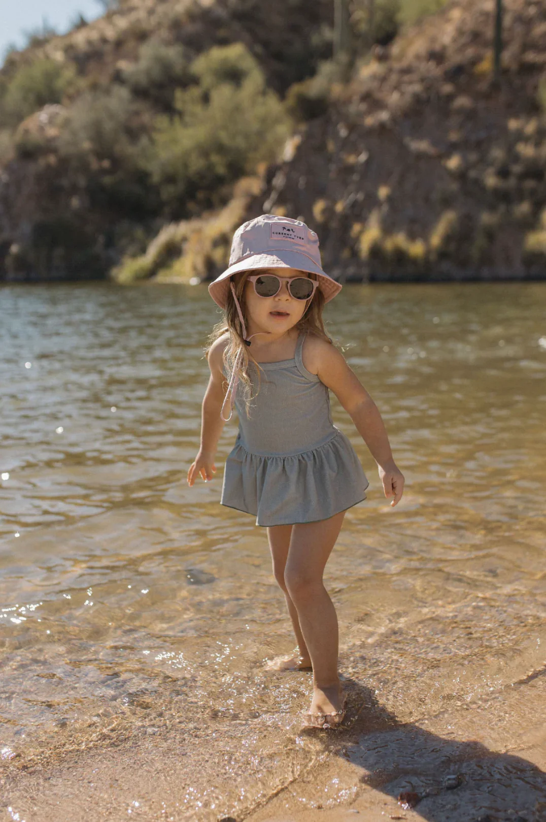Waterproof Bucket Hat - Blush - Image 2