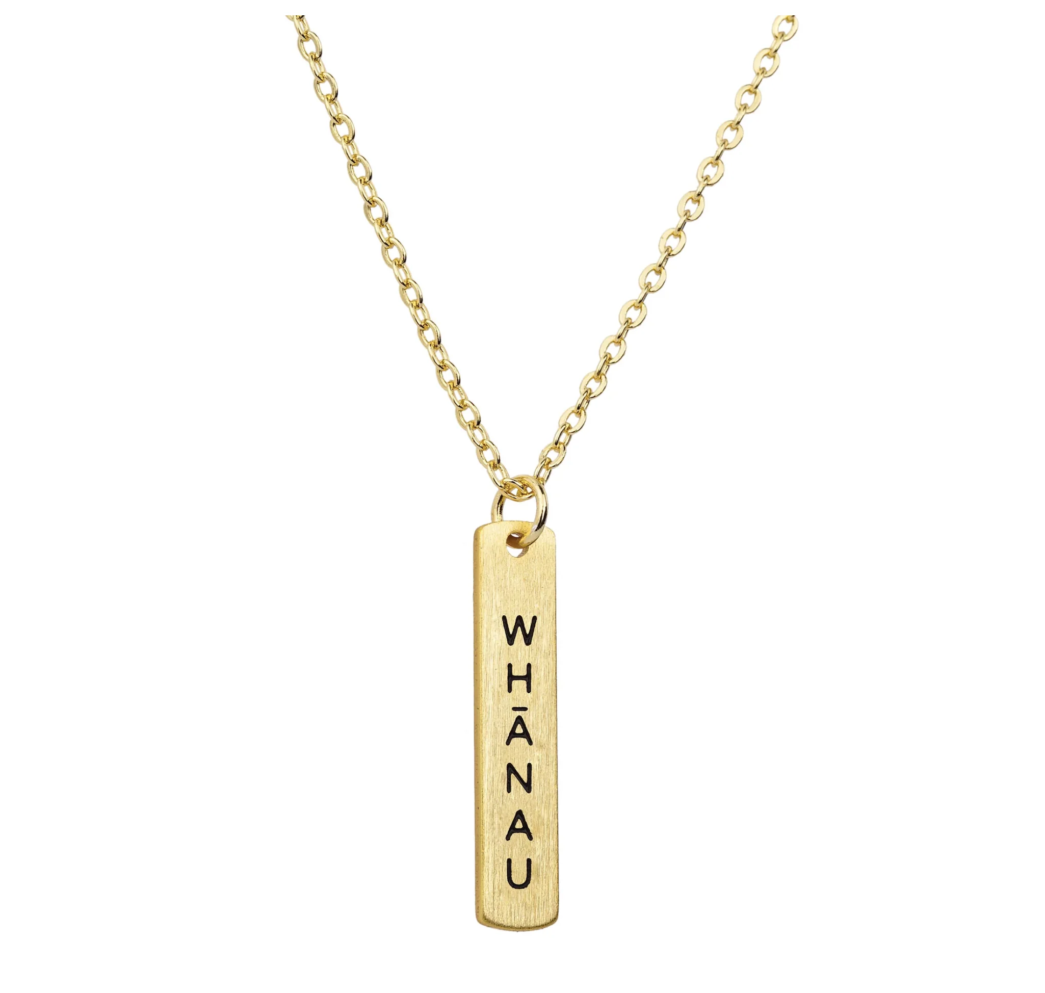 Whānau – Family – Necklace - Gold