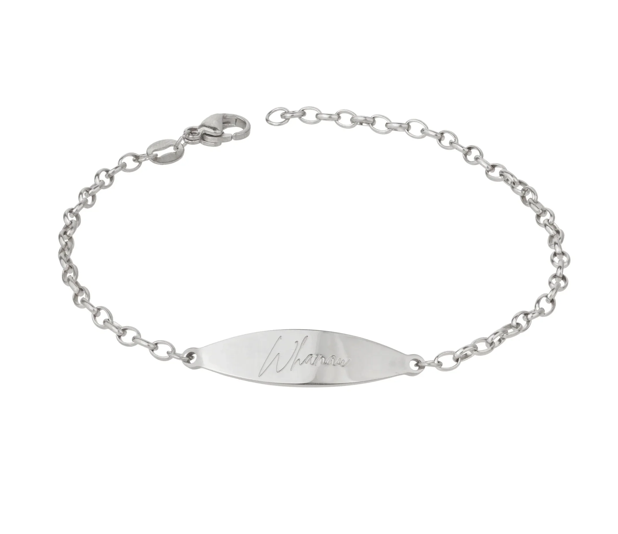 Whānau Signature Bracelet - Silver