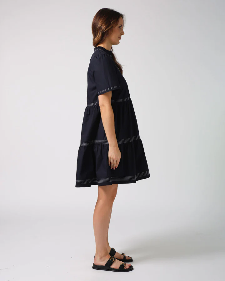 Willa Dress - Navy - Image 2