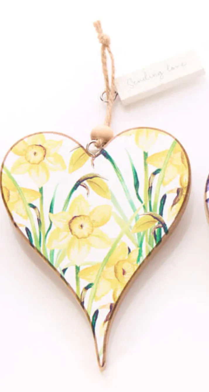 Wooden Hanging Heart - Image 5