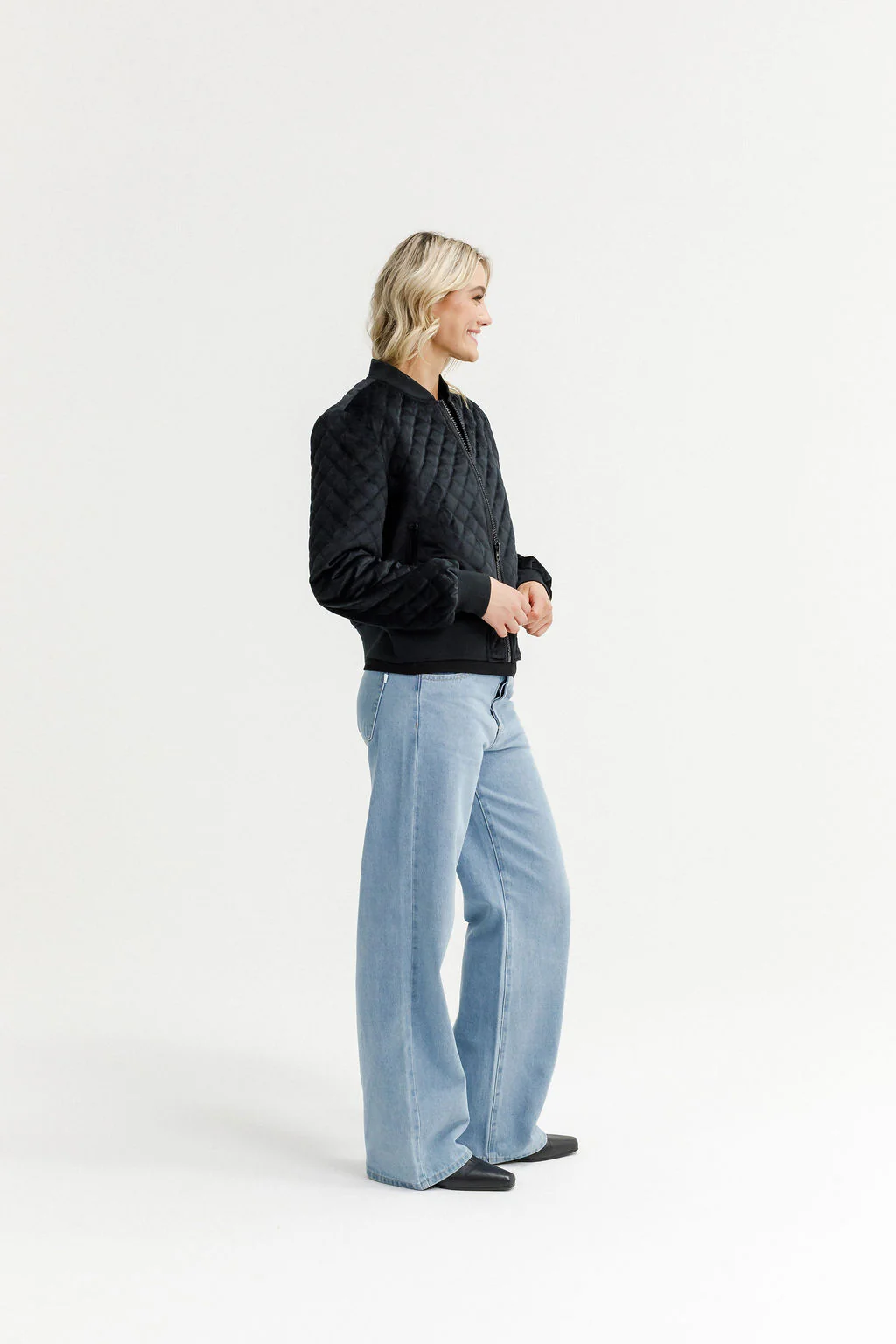 Wyld Bomber - Black Quilt - Image 6