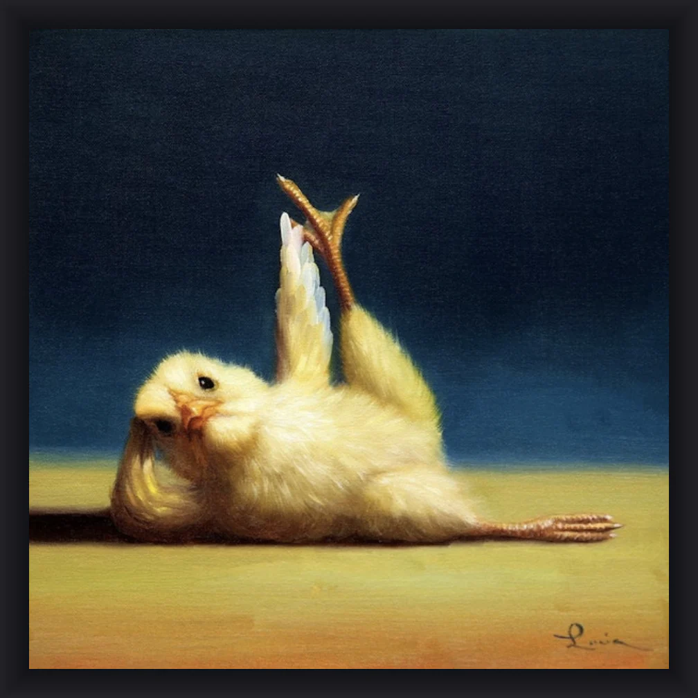 Box Frame - Yoga Chick Side Leg Lift