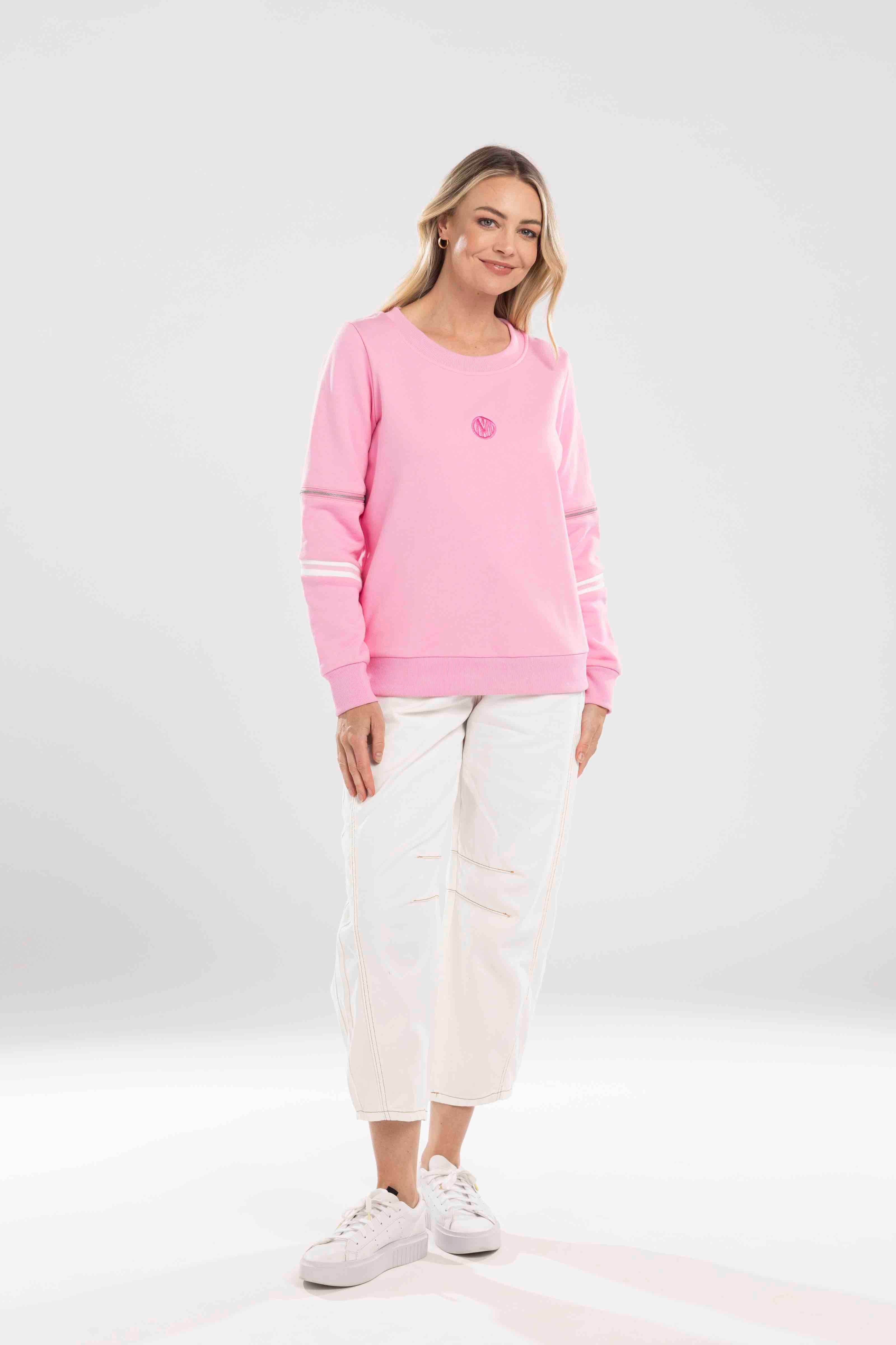Zip Sweat - Pink